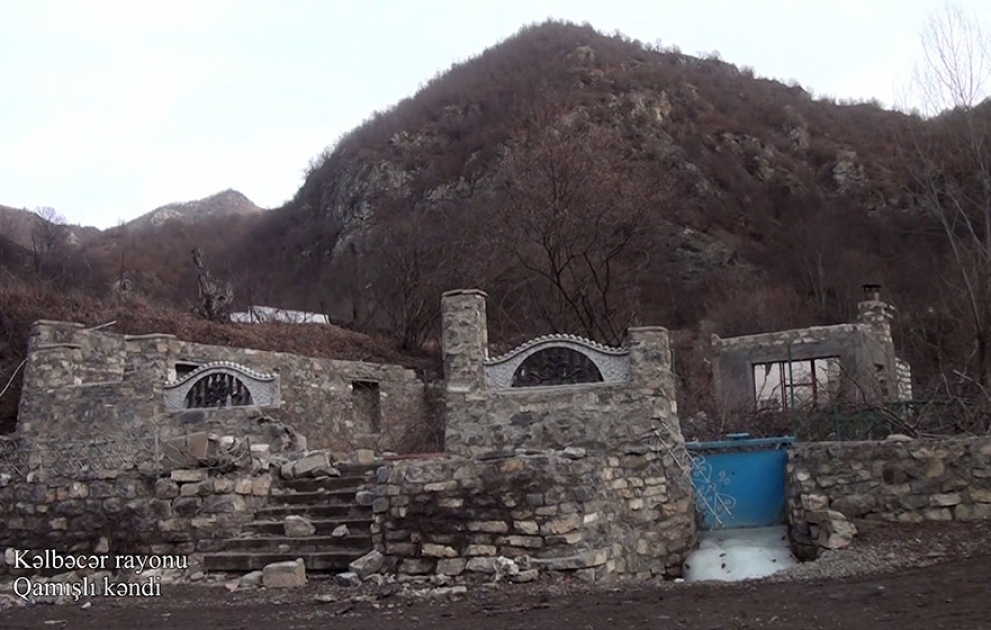 Une vidéo du village de Gamychly de la région de Kelbedjer a été diffusée VIDEO