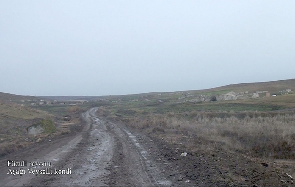Une vidéo du village d'Achaghy Veyselli de la région de Fuzouli a été diffusée VIDEO