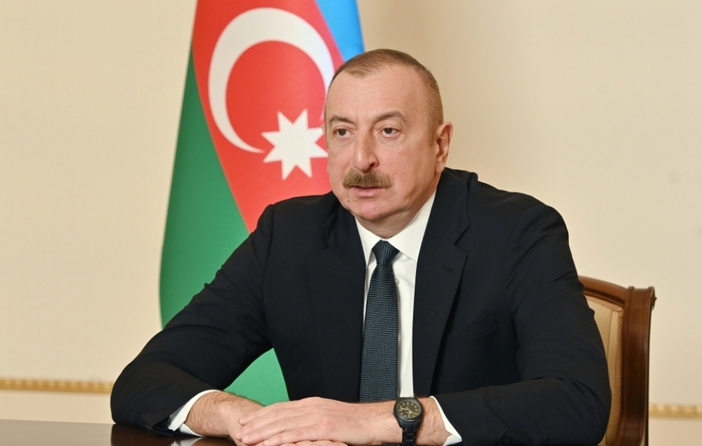 Prezident: Azərbaycandan keçən yolların çoxşaxəli olması bizim imkanlarımızı böyük dərəcədə artırır VİDEO