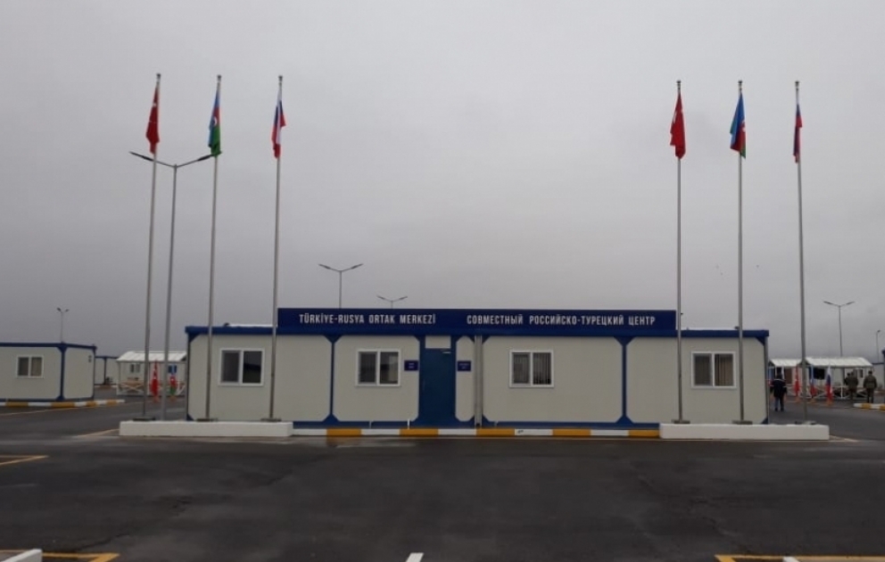 In Region Aghdam türkisch-russisches gemeinsames Zentrum zur Friedenssicherung eröffnet VIDEO