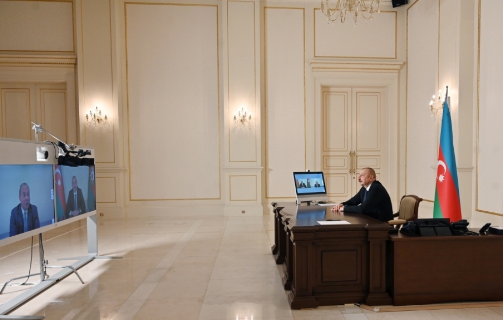 Le président azerbaïdjanais s’entretient par visioconférence avec le président et fondateur de la Fondation américaine pour la compréhension ethnique VIDEO