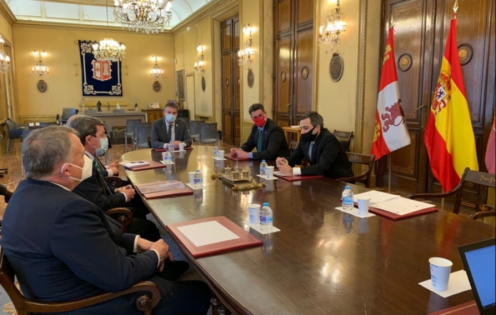 İspaniyanın Burqos regionunun rəsmiləri işğaldan azad olunmuş ərazilərimizdə görüləcək quruculuq işləri barədə məlumatlandırılıb VİDEO