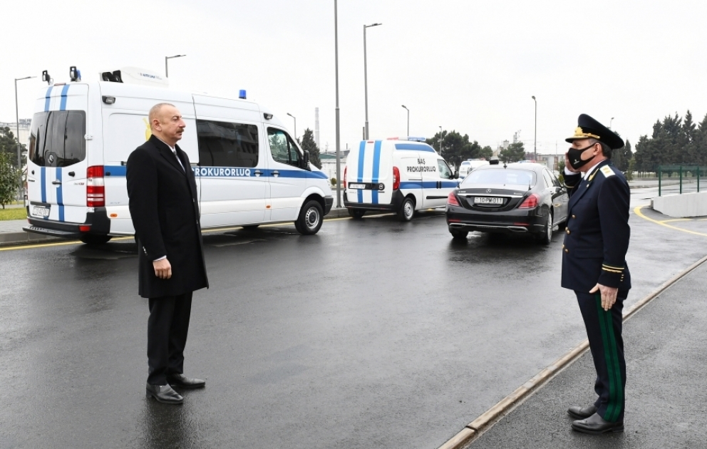 President Ilham Aliyev inaugurated new complex of administrative building of Prosecutor General’s Office VIDEO