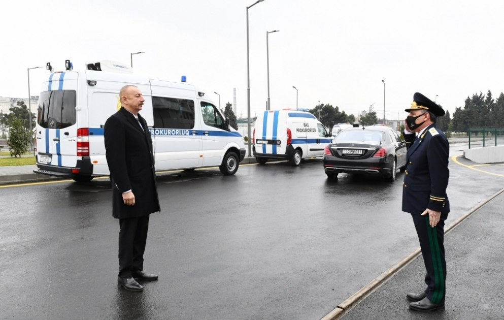 Президент Ильхам Алиев принял участие в открытии нового комплекса административного здания Генеральной прокуратуры  ОБНОВЛЕНО ВИДЕО