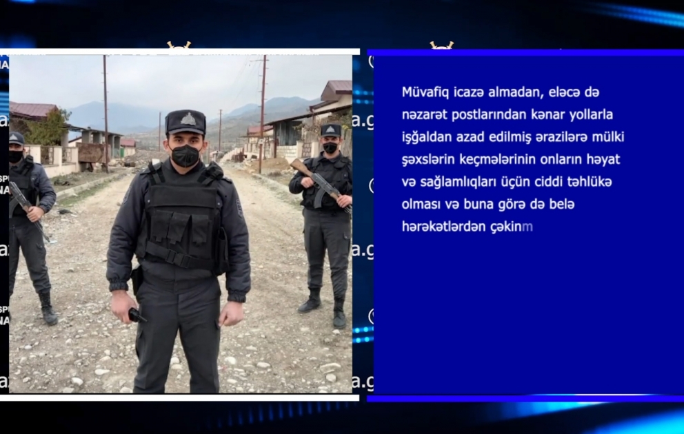 Daxili İşlər Nazirliyi ölkə əhalisinə müraciət edib VİDEO
