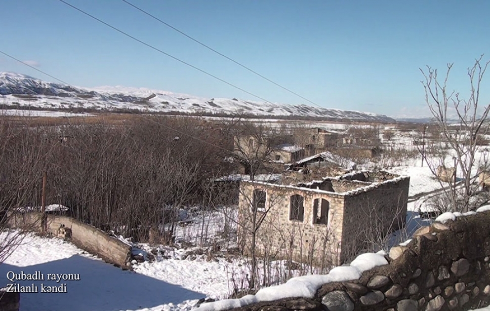 Azerbaijan’s Defense Ministry releases video footages of Zilanli village, Gubadli district VIDEO