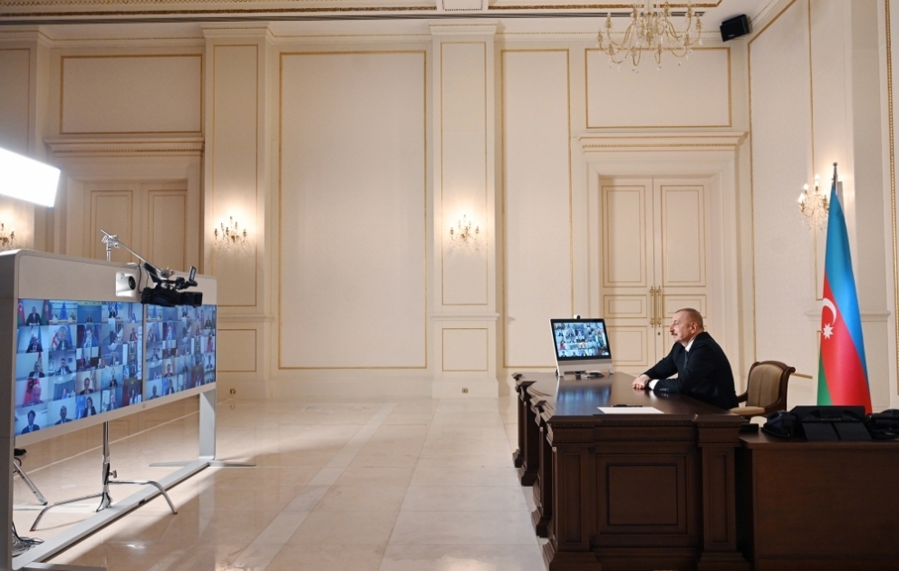 Siebtes Ministertreffen im Rahmen des Beirates zum Südlichen Gaskorridor im Videokonferenzformat VIDEO