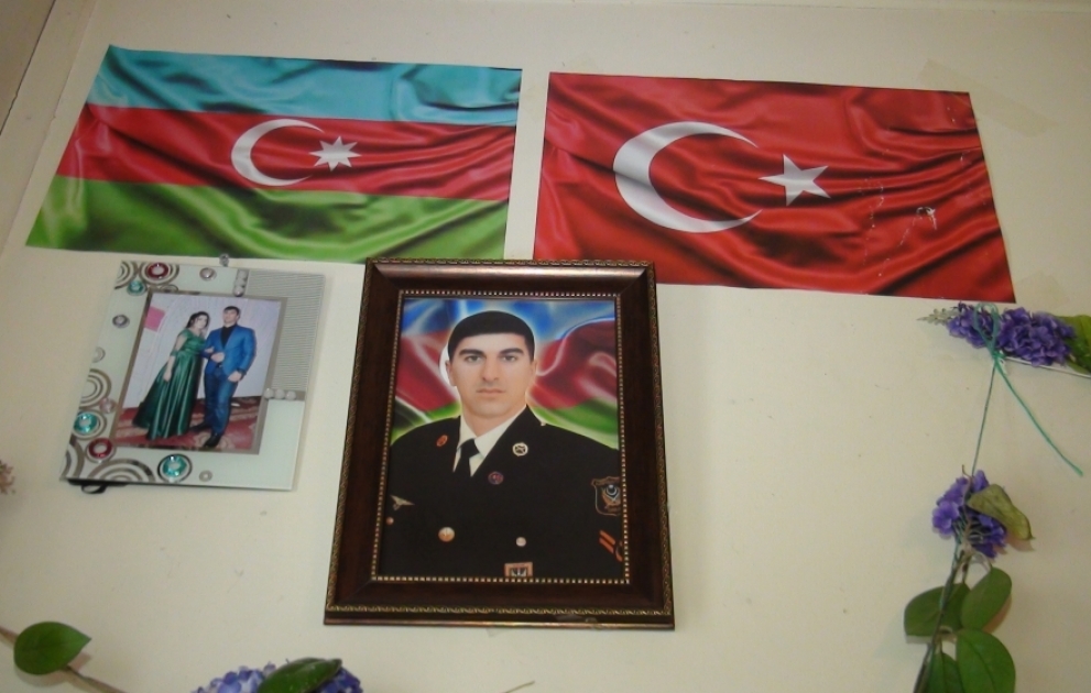 Şəhidin həyat yoldaşı: Sonuncu dəfə danışanda məndən halallıq istədi...VİDEO