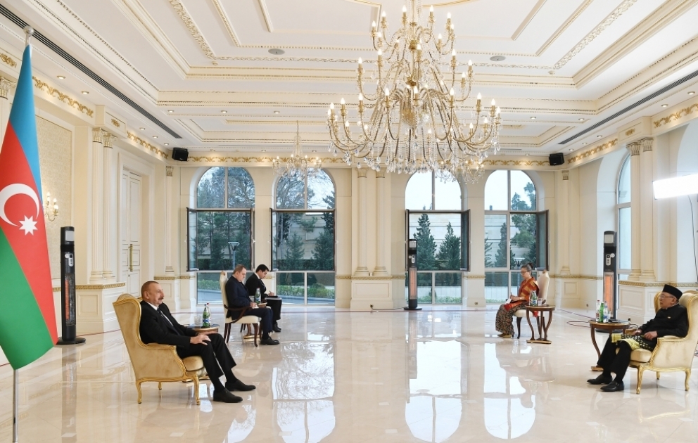 President Ilham Aliyev received credentials of incoming Indonesian ambassador VIDEO