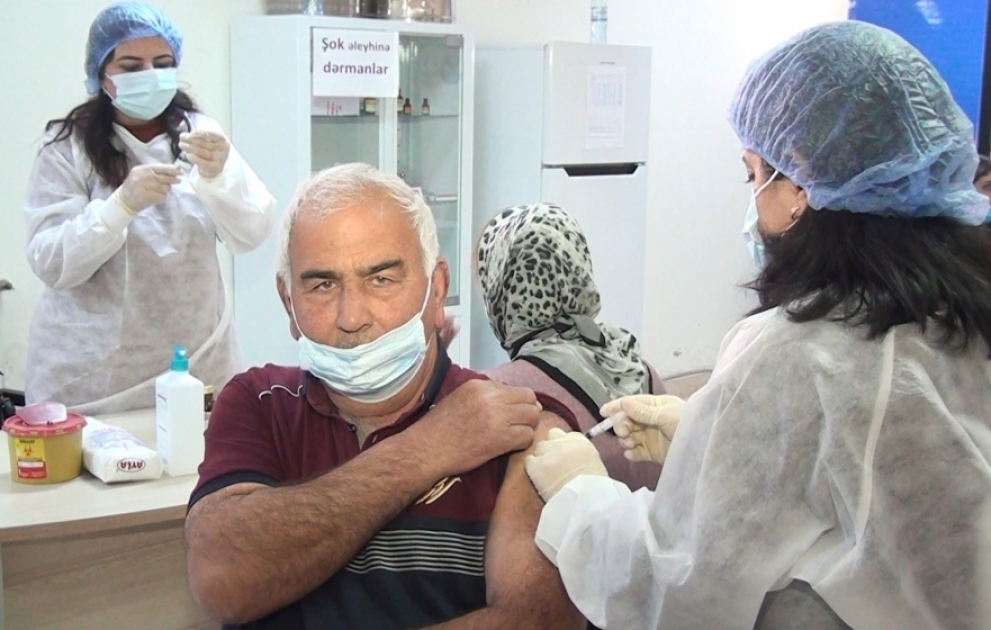 Tovuzda vaksinasiya prosesi uğurla icra olunur  FOTO VİDEO
