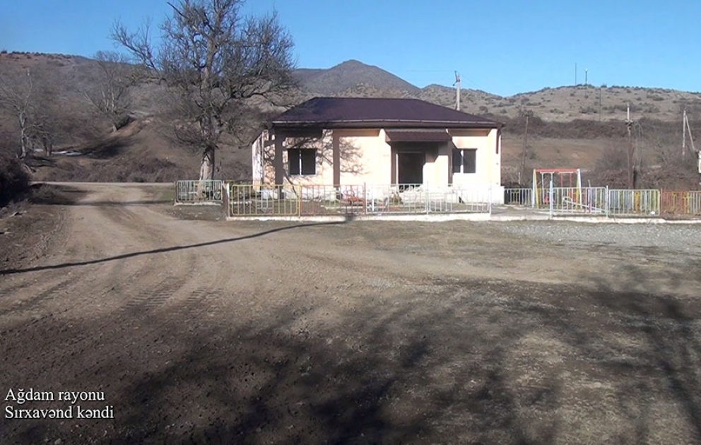 Azerbaijan’s Defense Ministry releases video footages of Sirkhavand village, Aghdam district VIDEO