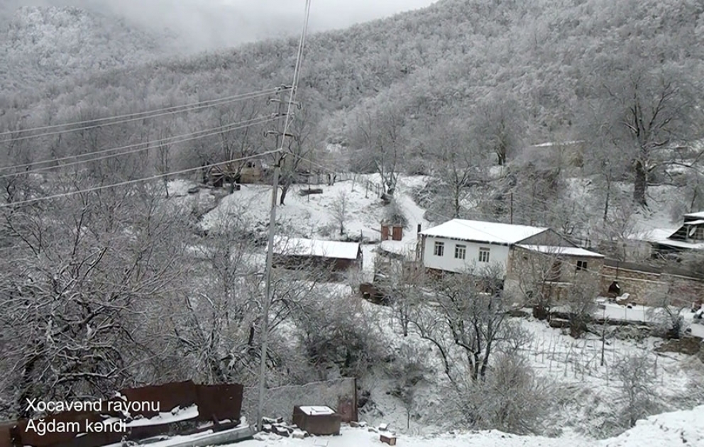 Azerbaijan’s Defense Ministry releases video footages of Aghdam village, Khojavand district VIDEO