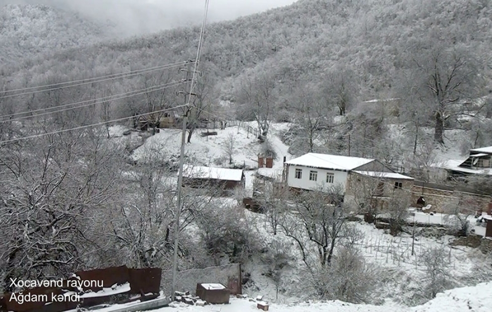 Verteidigungsministerium: Videoaufnahmen aus dem befreiten Dorf Aghdam im Rayon Khojavend veröffentlicht VIDEO