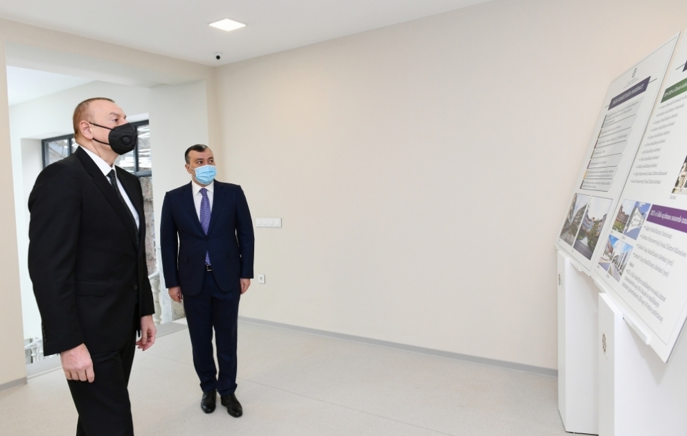 Президент Ильхам Алиев принял участие в открытии Шаганского реабилитационного пансионата  ОБНОВЛЕНО ВИДЕО