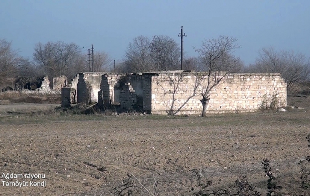 Azerbaijan’s Defense Ministry releases video footages of Tarnoyut village, Aghdam district VIDEO