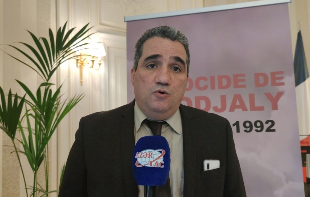 Fransalı tədqiqatçı: Fransa Xocalı soyqırımının tanınması istiqamətində zəruri addımlar atmalıdır VİDEO