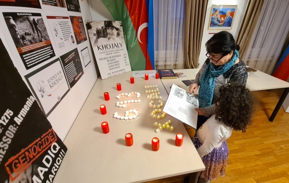 Xocalı soyqırımı qurbanlarının xatirəsi Münhen şəhərində yad edilib VİDEO