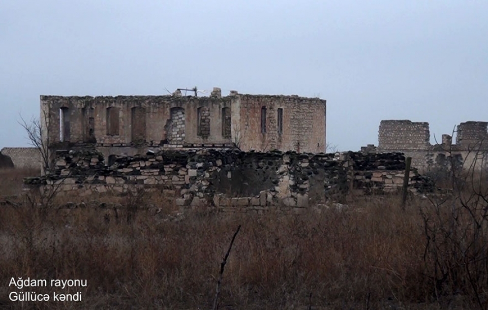 Une vidéo du village de Gulludjé de la région d'Aghdam a été diffusée VIDEO