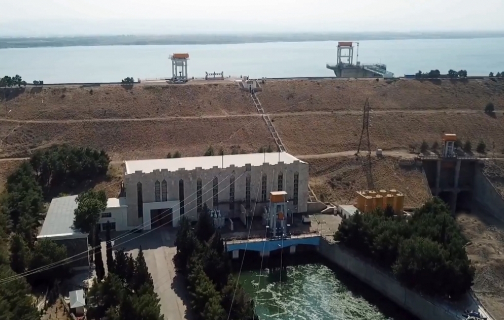 “Şəmkir” su elektrik stansiyasının su anbarı qəzalı vəziyyətdən çıxarılır VİDEO