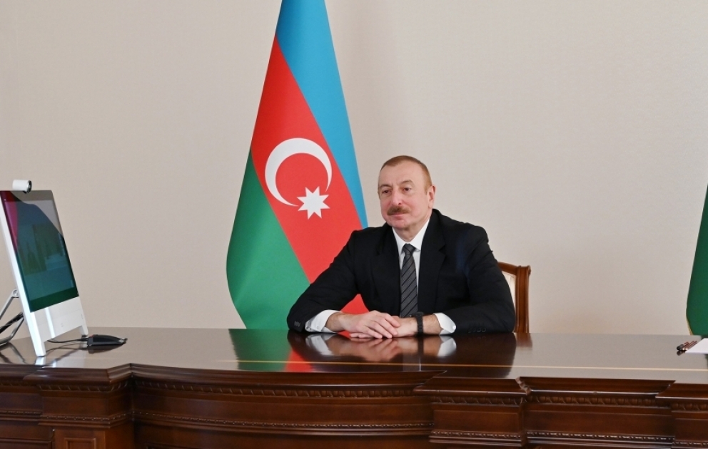 Präsident Ilham Aliyev empfängt pakistanische Militär-Delegation im Videoformat VIDEO