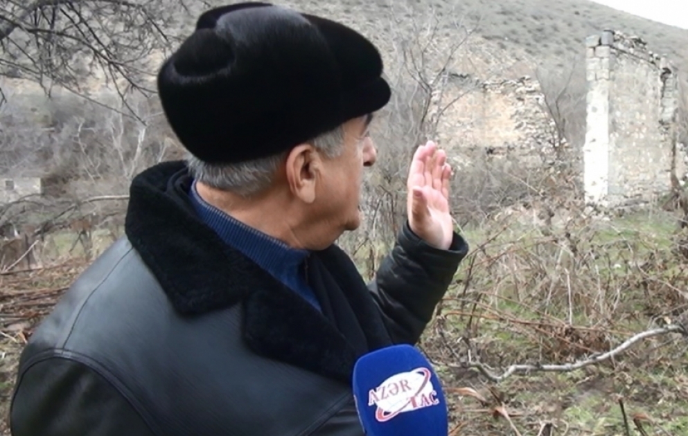 Qubadlı sakini öz evini yarımuçuq divardan tanıdı  FOTO VİDEO