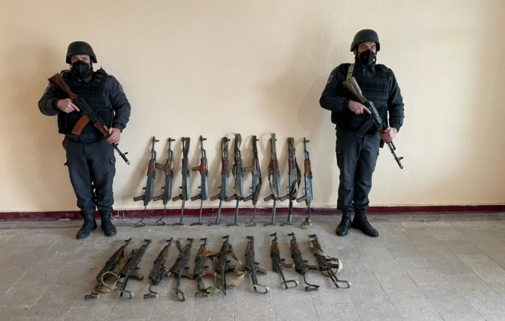 Полиция обнаружила в Губадлы и Джебраиле брошенные армянской армией боеприпасы ВИДЕО