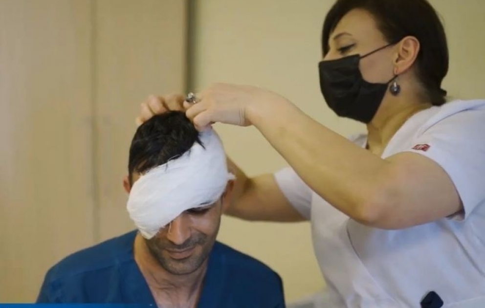 “YAŞAT” Fondunun təşəbbüsü ilə ölkəmizə gələn israilli həkimlər tərəfindən qazilərimizin müayinə və müalicəsi başa çatıb VİDEO