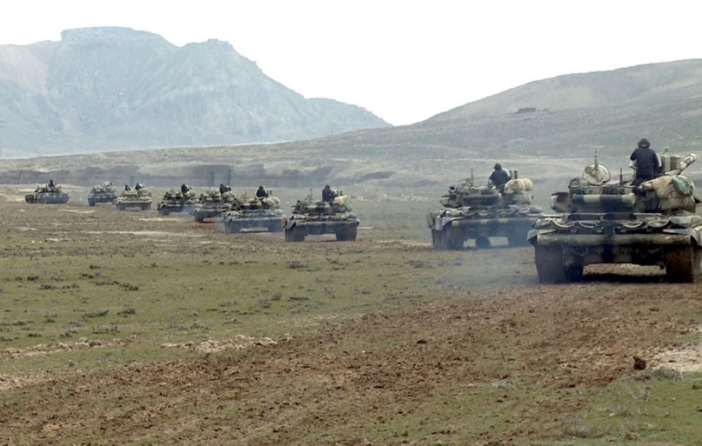 Azerbaijan’s Defense Ministry: The troops involved in the large-scale exercises occupy concentration areas VIDEO