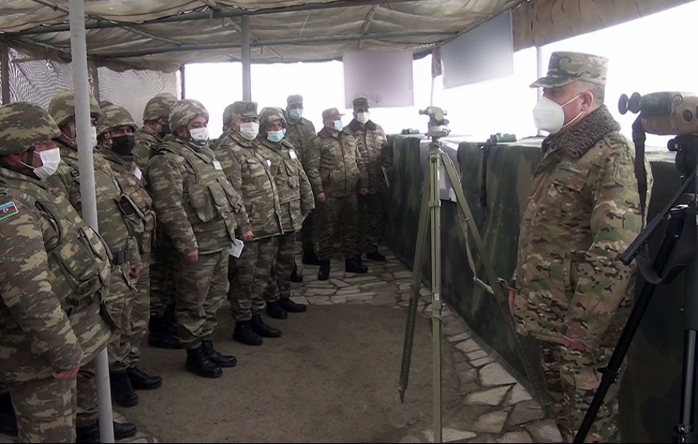 Азербайджанская армия продолжает оперативно-тактические учения ВИДЕО