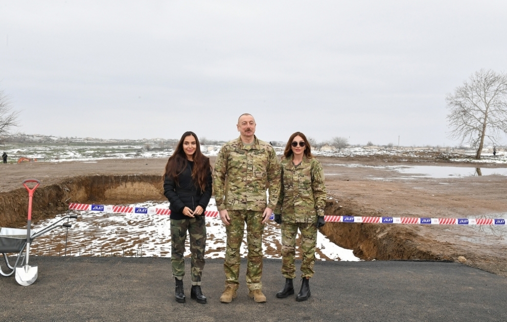 First Vice-President Mehriban Aliyeva shared video footages from liberated territories on her Instagram account VİDEO