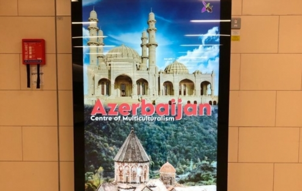 Londonun metro və qatar stansiyalarında Novruz bayramı və Qarabağla bağlı lövhələr yerləşdirilib VİDEO