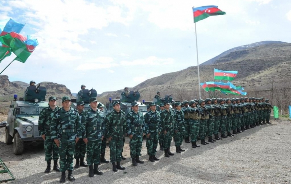 Qubadlı rayonunda Ermənistanla dövlət sərhədində yeni hərbi hissə - sərhəd komendantlığı xidməti-döyüş fəaliyyətinə başlayıb VİDEO