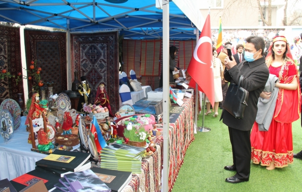 Heydər Əliyev Fondunun dəstəyi ilə Azərbaycan Şanxay Əməkdaşlıq Təşkilatının Novruz bayramı mərasimində təmsil olunub VİDEO