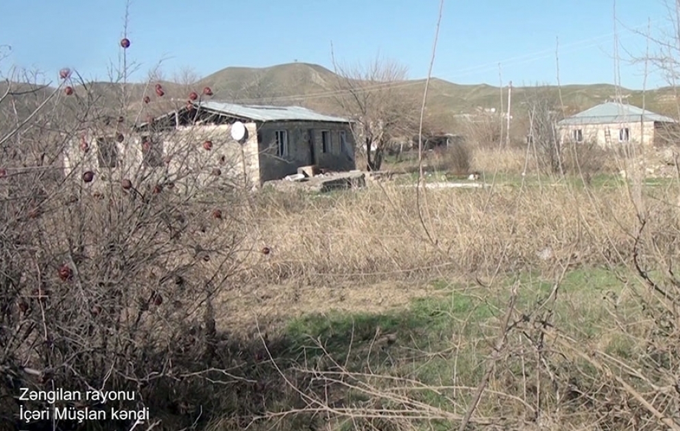 Zəngilanın İçəri Müşlan kəndindən videogörüntülər VİDEO