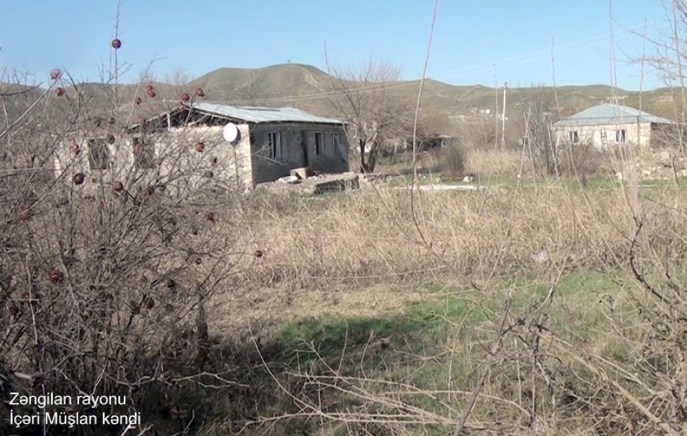 Video footages of Ichari Mushlan village, Zangilan district VIDEO