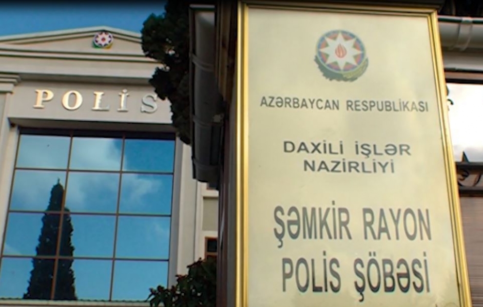 Şəmkirdə oğurluq edən şəxslər saxlanılıb VİDEO