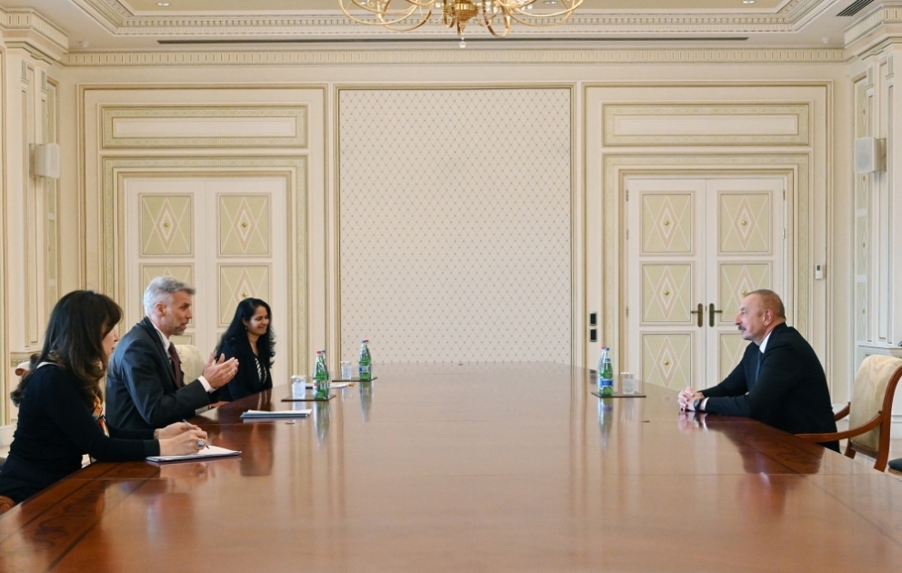 Prezident İlham Əliyev Dünya Bankının regional direktorunu qəbul edib YENİLƏNİB VİDEO
