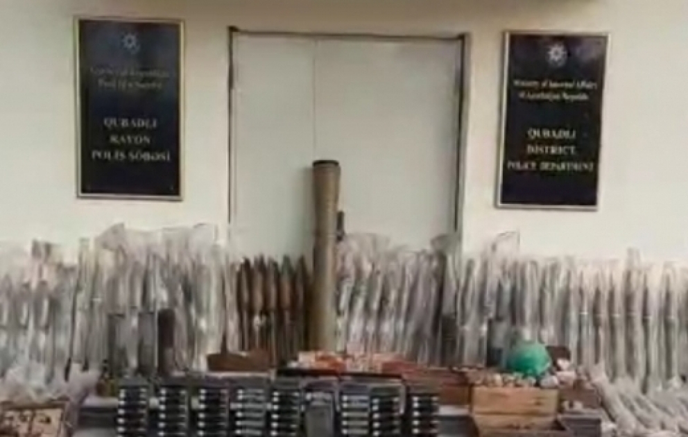 В Губадлы обнаружены боеприпасы ВИДЕО