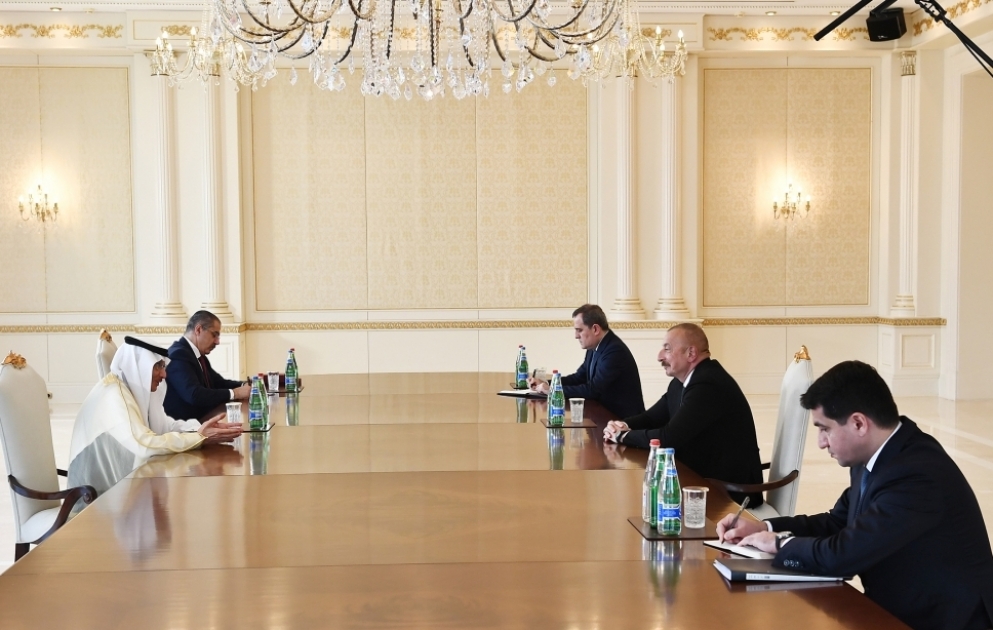 Präsident Ilham Aliyev empfängt OIC-Generalsekretär VIDEO