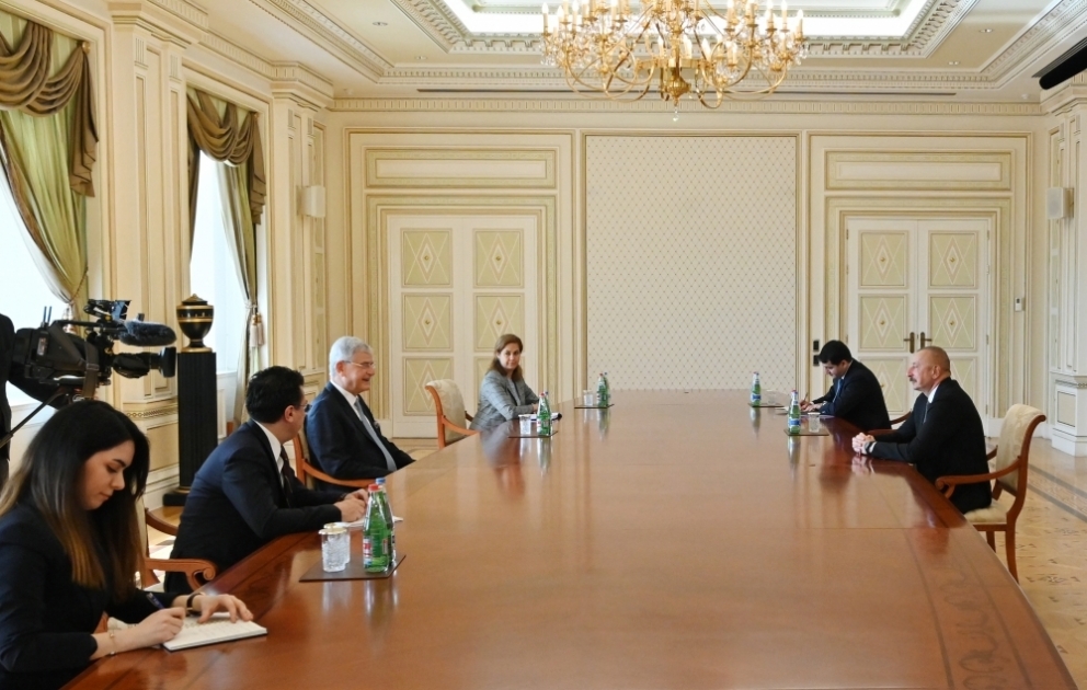 Prezident İlham Əliyev BMT Baş Assambleyasının 75-ci sessiyasının prezidentini qəbul edib YENİLƏNİB VİDEO