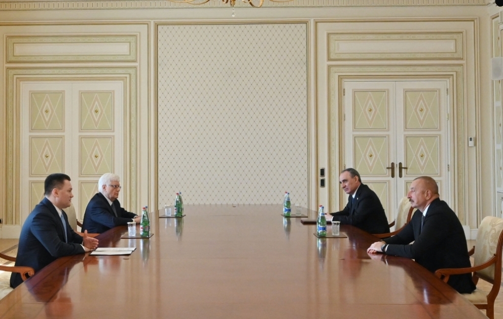 Le président Ilham Aliyev reçoit le procureur général de la Fédération de Russie VIDEO