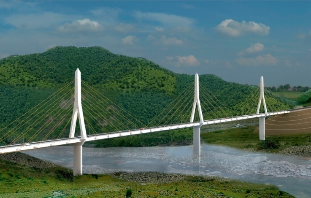 Azərbaycanda ən uzun asma körpü və yeraltı tunel inşa edilir FOTO VİDEO