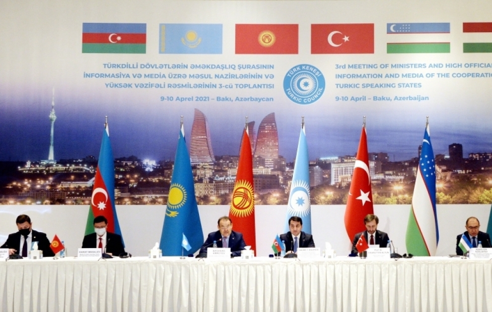 Baku hosts 3rd meeting of Ministers and High Officials in charge of Information and Media of Turkic Council VIDEO