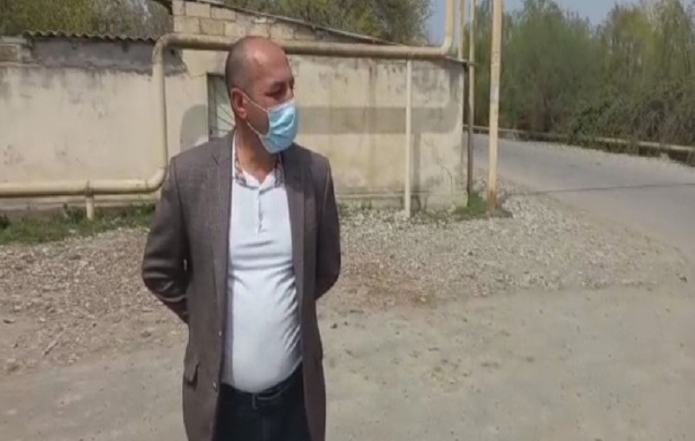 Mingəçevirdə ictimai yerdə hərəkətdə olan koronavirus xəstəsi saxlanılıb VİDEO