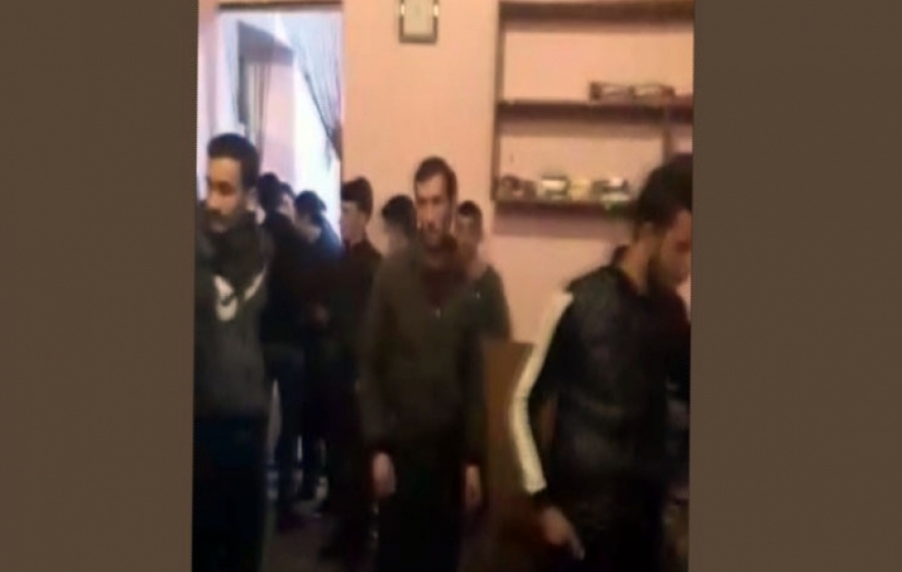 İsmayıllıda çayxanada şənlik təşkil edənlər cərimələnib VİDEO