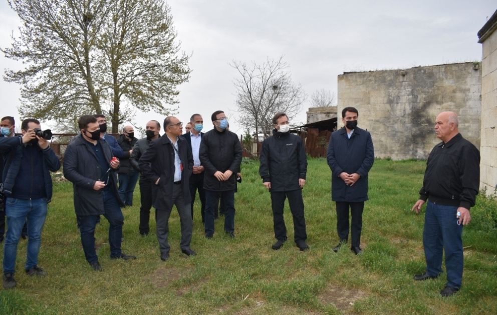 Ağdama səfər edən Türk Şurasının informasiya və media üzrə məsul nazirləri, yüksək vəzifəli rəsmiləri erməni vəhşiliyinə şəxsən şahid olublar VİDEO