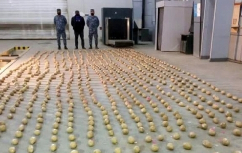 Gömrükçülər 213 kiloqramdan çox narkotik vasitə aşkarlayıblar VİDEO