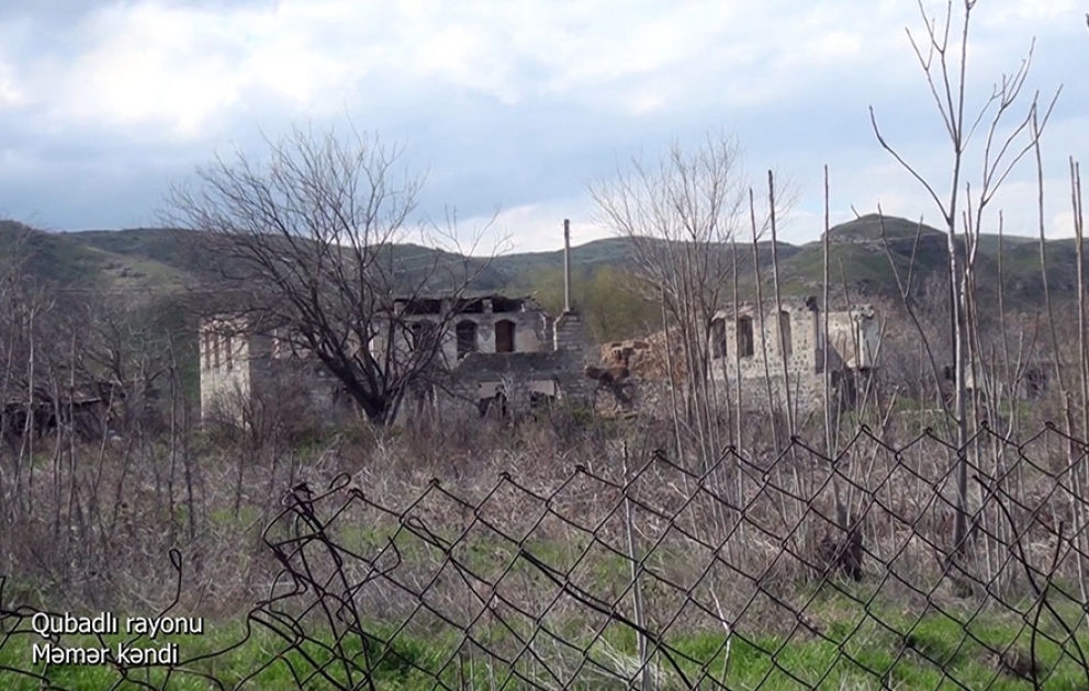 Azerbaijan’s Defense Ministry releases video footages of Mamar village, Gubadli district VIDEO