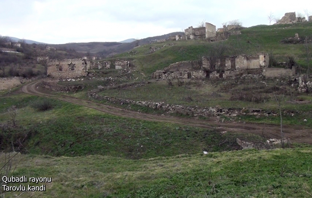 Azerbaijan’s Defense Ministry releases video footages of Tarovlu village, Gubadli district VIDEO