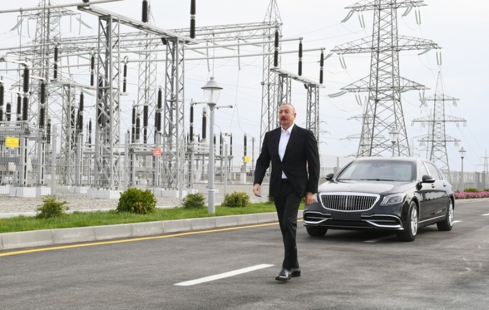 President Ilham Aliyev inaugurated newly renovated “Hovsan” and “Mashtagha” substations VIDEO
